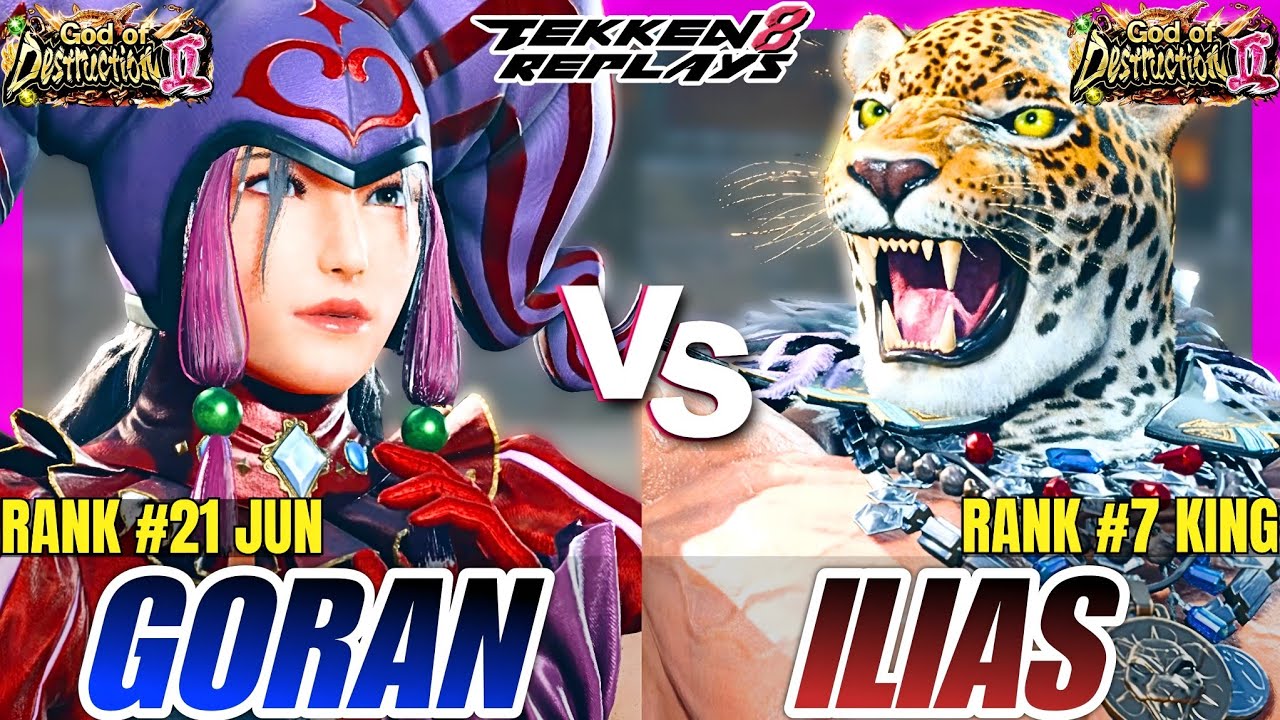 Tekken 8 - Goran (Jun) vs Ilias (King) - Epic Ranked Match