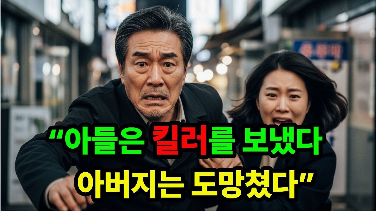 킬러를 보내는 아들 vs 도망치는 재벌회장, 그 사이에 선 여자