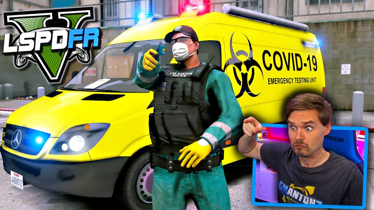 You can't escape from the LSPD COVID-19 Unit! (LSPDFR GTA 5 Police Mod) #GTA5LSPDFR