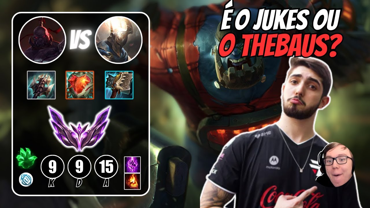 JUKES de SION full tank sendo o TOP DMG ! LoL BR VODs.