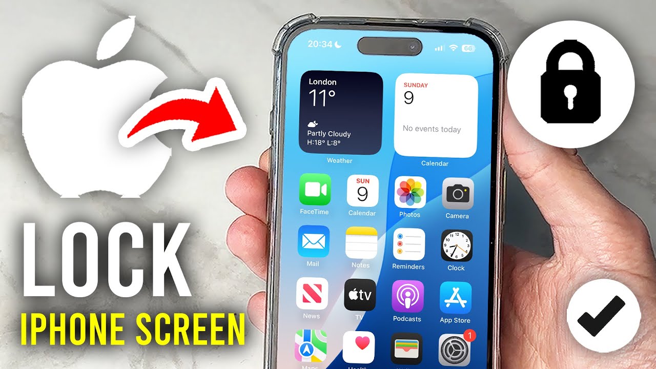 How To Lock Screen On iPhone - Full Guide