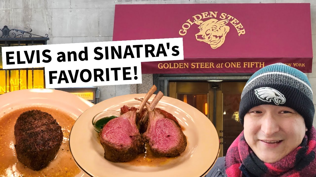 Elvis' Favorite Spot is Now in NYC! Trying Vegas' GOLDEN STEER!