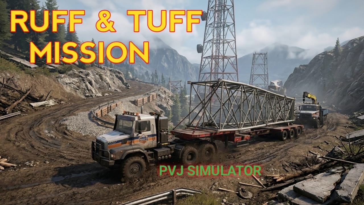 The Ultimate Heavy Haul: Radio Tower Transport | Roadcraft Gameplay