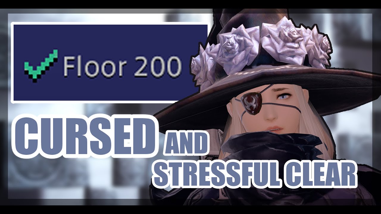 [FFXIV] Insanely Cursed solo PoTD - floor 199-200 - I'm a necromancer now!!!!!
