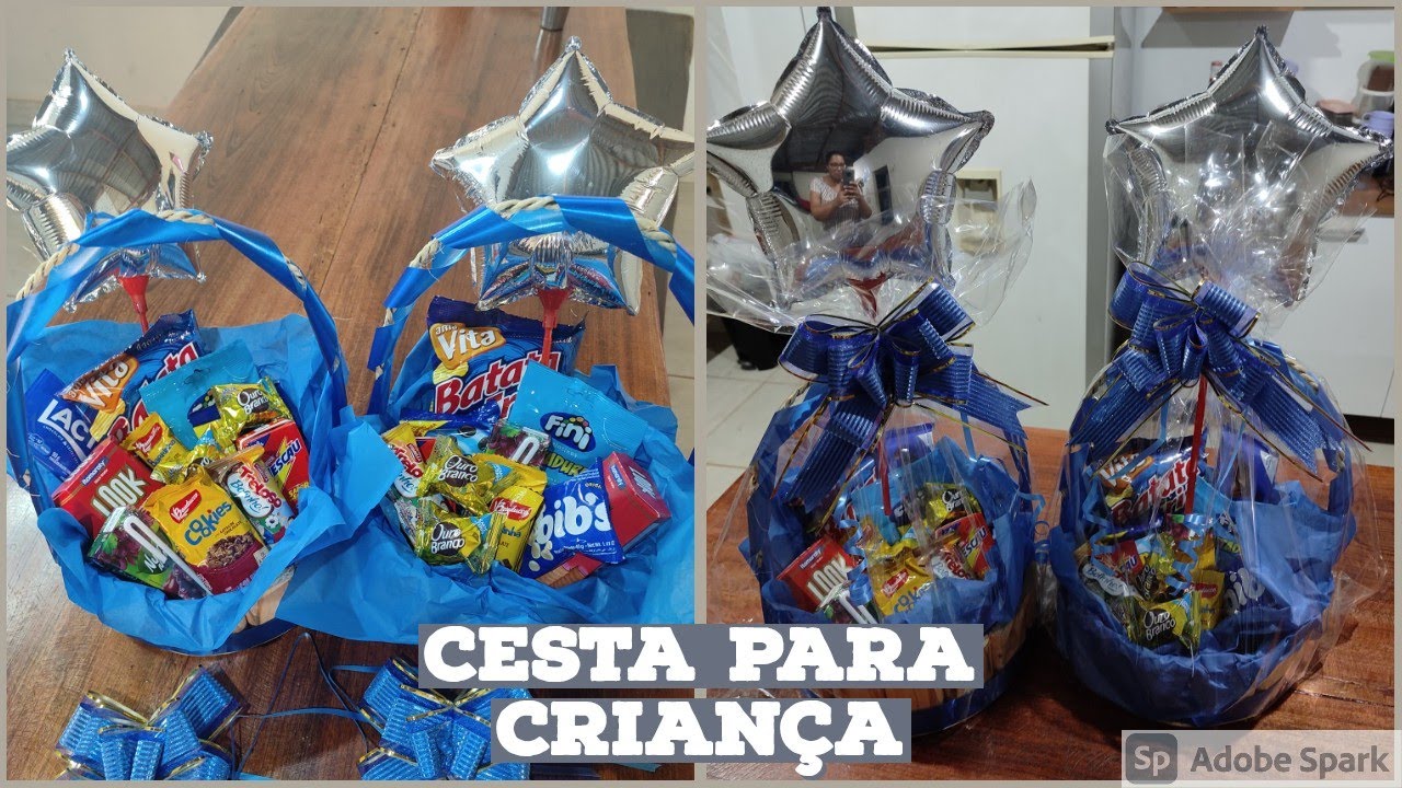GANHE DINHEIRO MONTANDO CESTA / CESTA DE DOCE PARA CRIANÇA