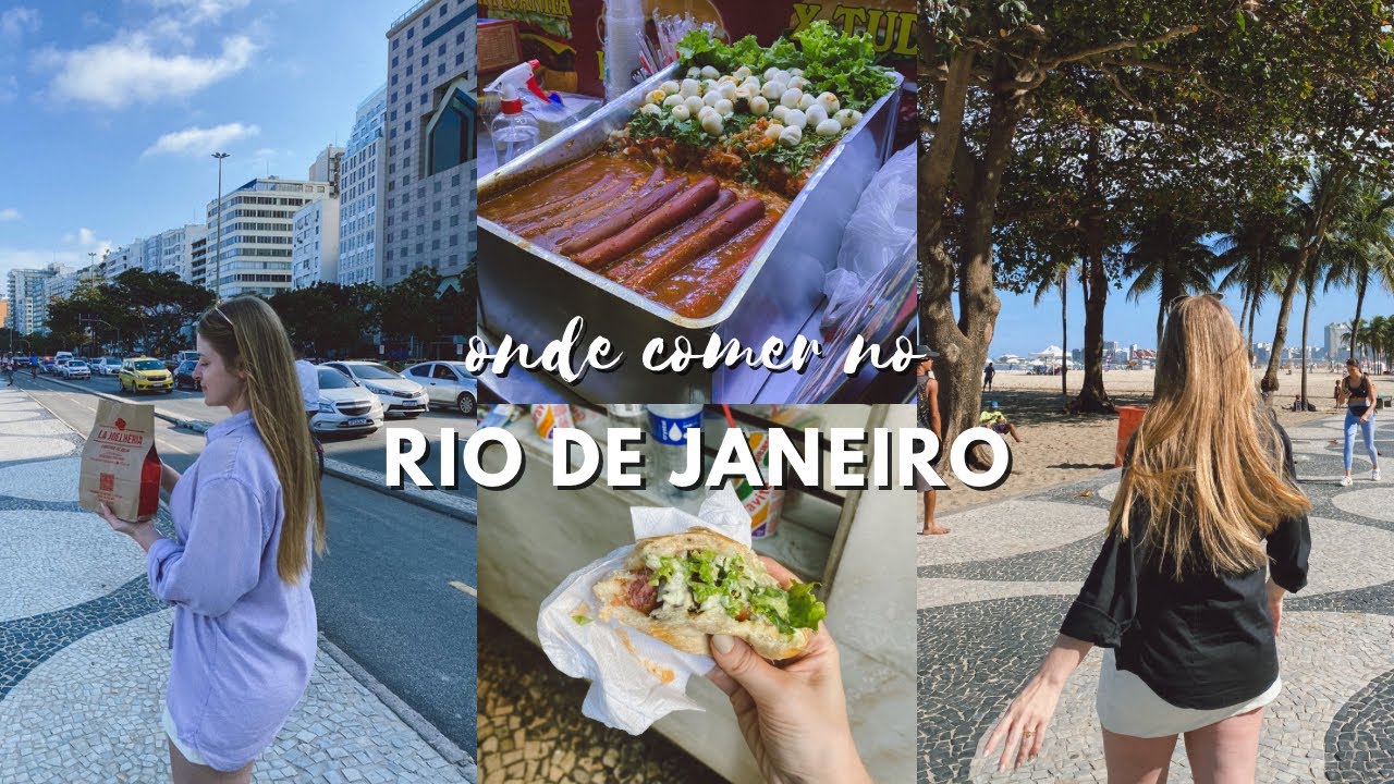Onde comer no Rio de Janeiro &hearts;️✨ | bares e restaurantes em Copacabana e Feira da Gl&oacute;ria