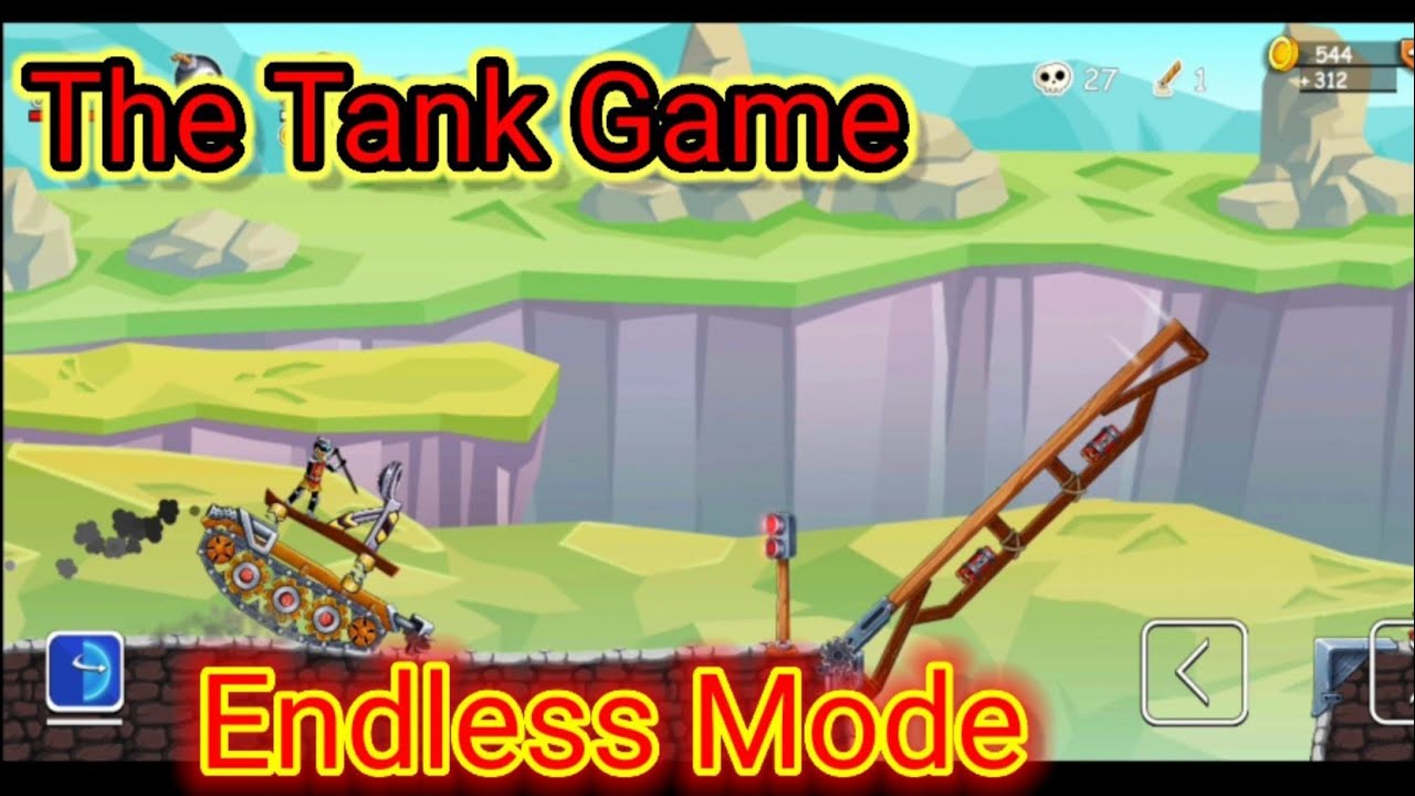 The Tank Game|| 🎮 Endless Mode|| Playing Byv New Game