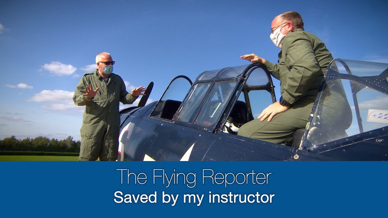 Pilot induced oscillation - saved by my instructor
