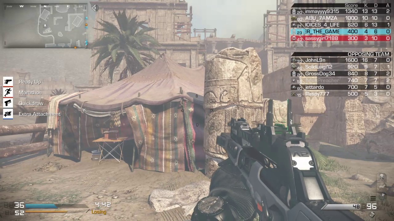 Pharaoh DLC Ghost - 1st gameplay online