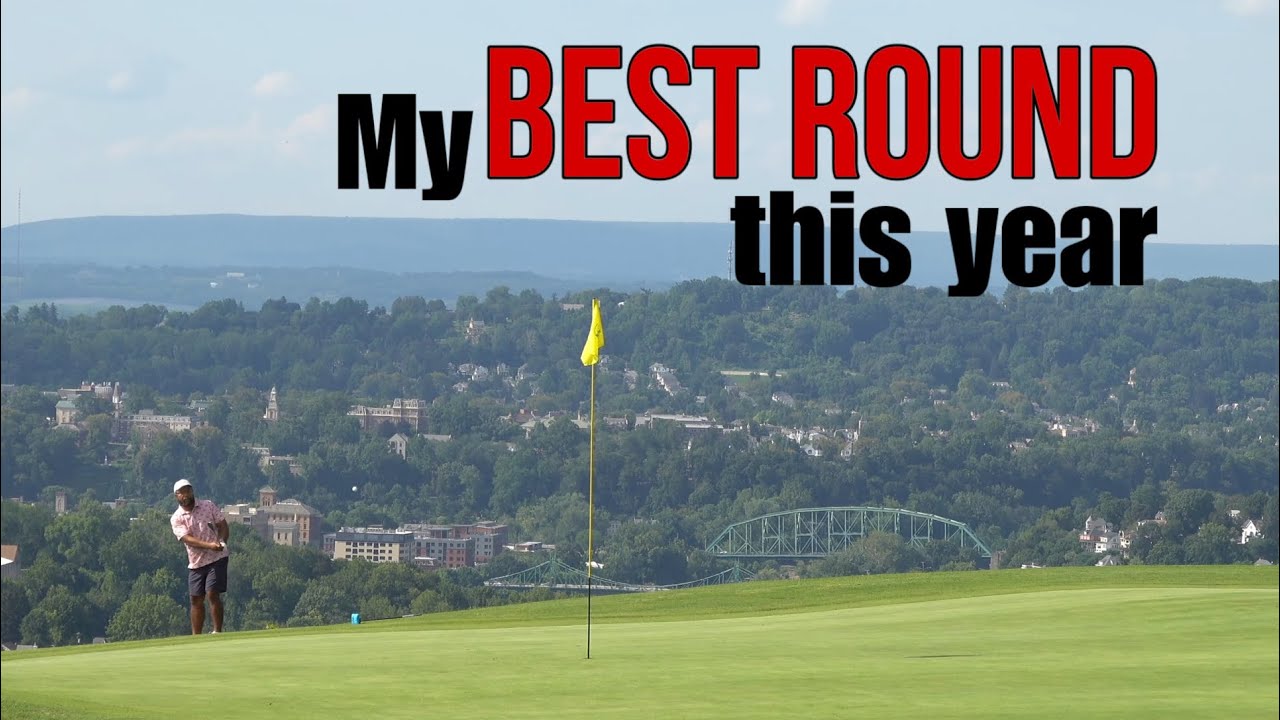 My lowest round of the year at Morgan Hill Golf Course in Easton, Pa