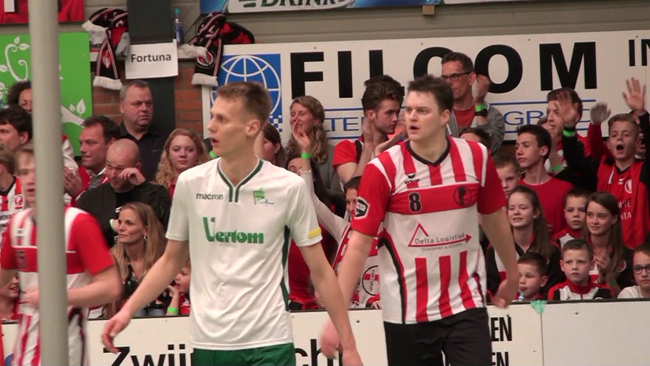 PKC tegen Fortuna Delta Logistiek  1e play off wedstrijd