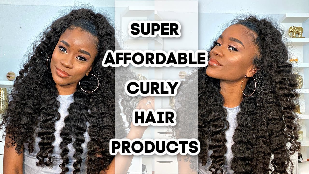 Super Affordable Styling Products for Healthy Defined Curls #NaturallyCurlyHair