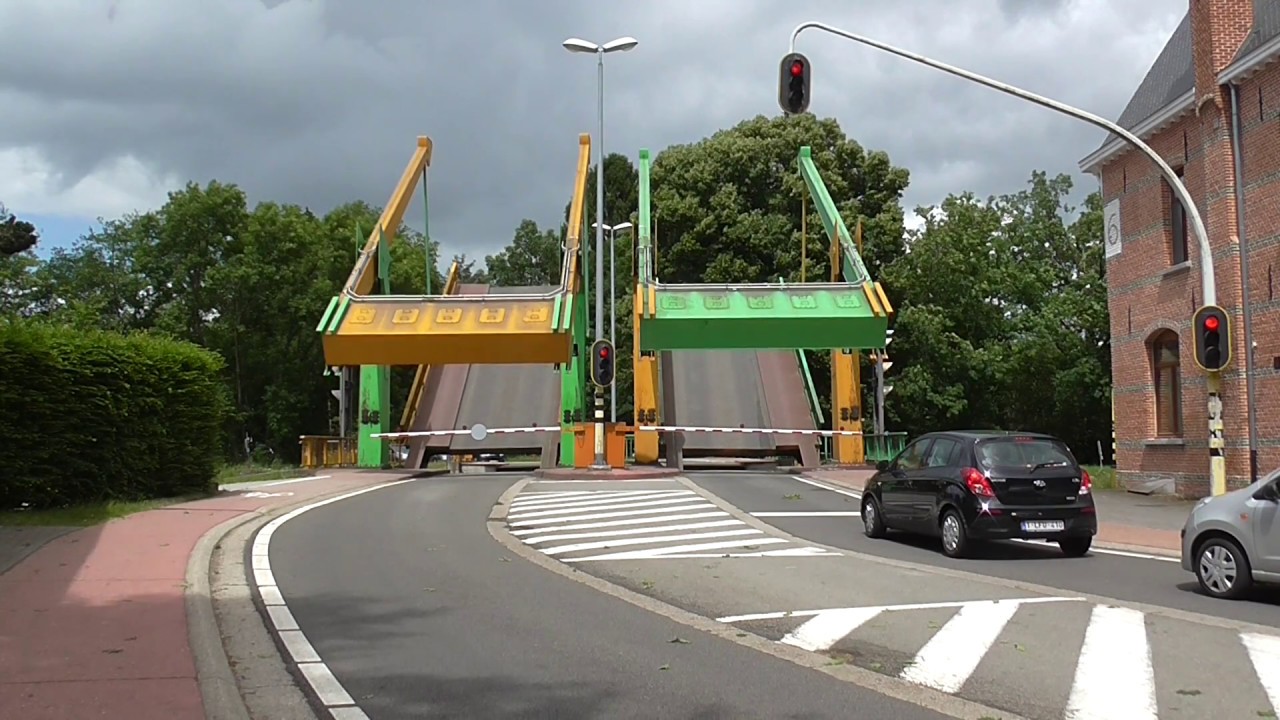 Brugopening Brug 6 Arendonk Ophaalbrug/ Pont Basculant/ Drawbridge/ Klappbrücke