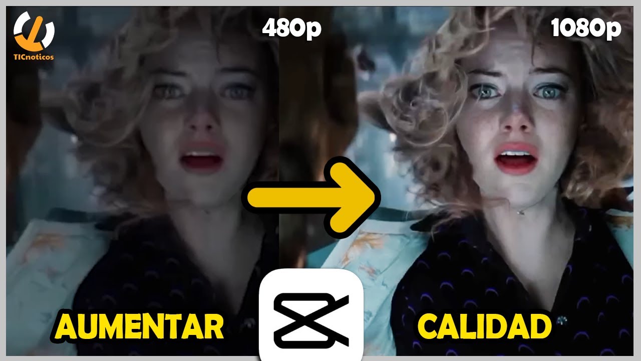 MEJORAR calidad de VIDEO con CAPCUT m&oacute;vil HDR - Convertir video a 1080p FULL HD