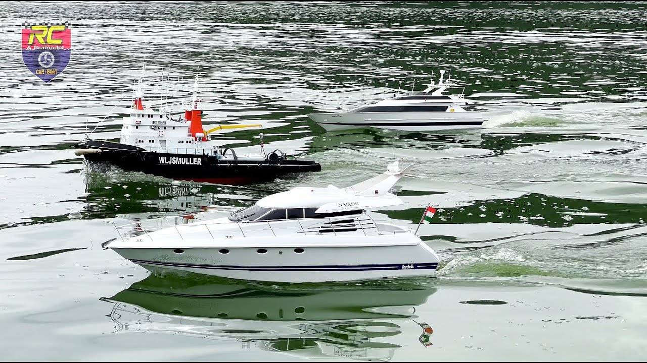 RC Boat | Krick | San Diego & Najade | Luxury Yacht | Tugboat Amsterdam | ASMR