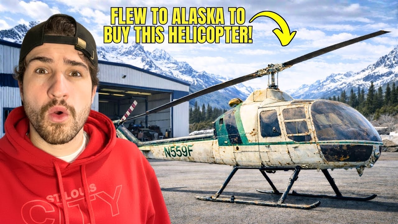 I Found an Abandoned Helicopter in Alaska!