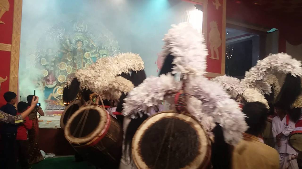 New Delhi Kalibari Durga Puja Aarti 2016
