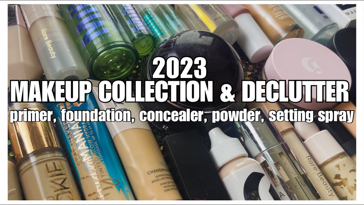 Declutter! | Foundation, Concealer, Primer, Powder, Setting Spray