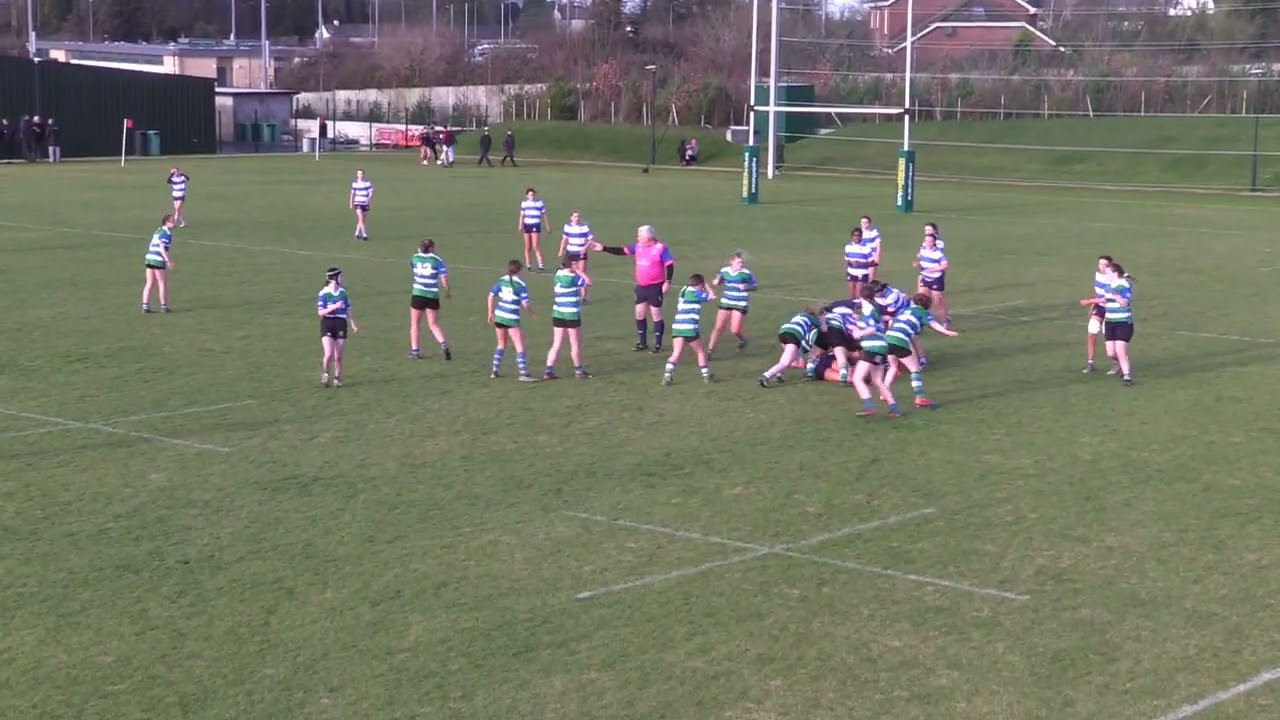 Leinster U16 Girls Cup Final 2022/23 Athy RFC v Gorey RFC - 1st Half