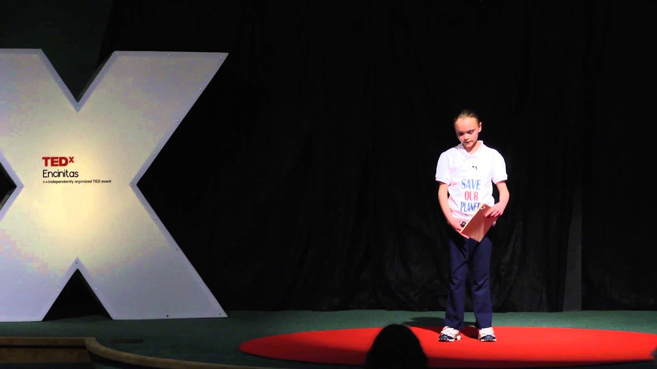 Ban Fracking: Siena at TEDxEncinitas