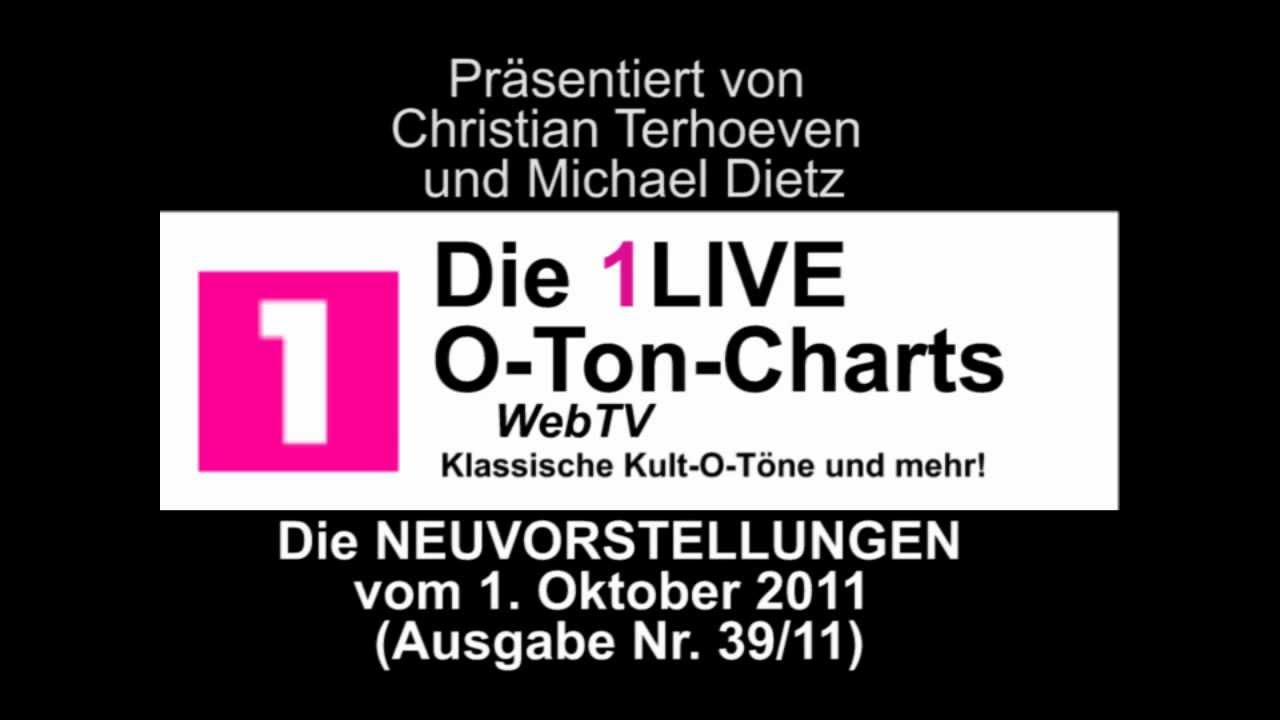 1LIVE O-Ton-Charts - Ausgabe des Monats: Oktober 2011