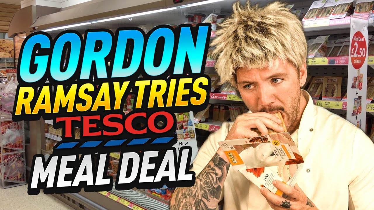 Гордон Рамзи пробует еду из Tesco