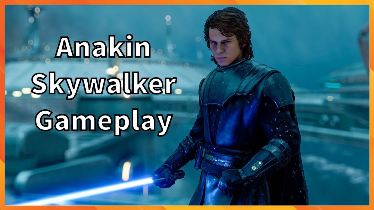 Anakin Skywalker Gameplay Star Wars Battlefront 2