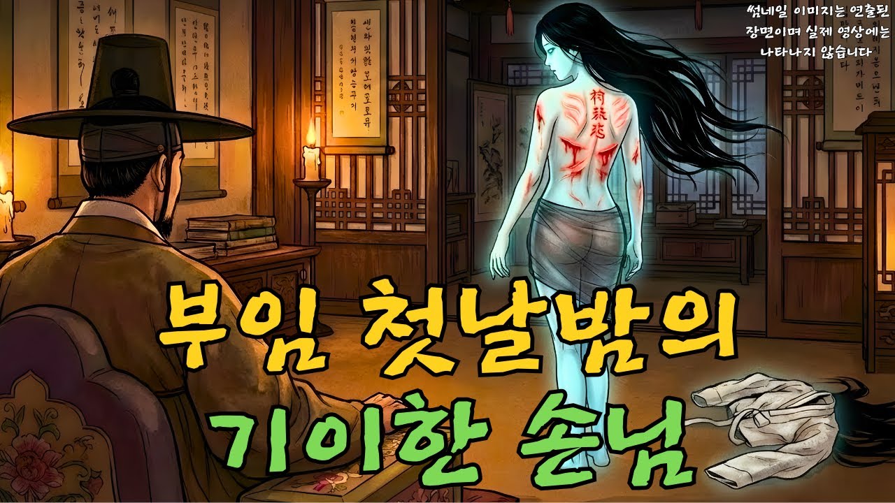 억울하게 죽은 처녀 귀신이 고을 원님의 꿈에 나타나 옷을 벗으며 하소연했던 기가 막힌 사연과 반전 | 야담·민담·전설·설화·옛날이야기