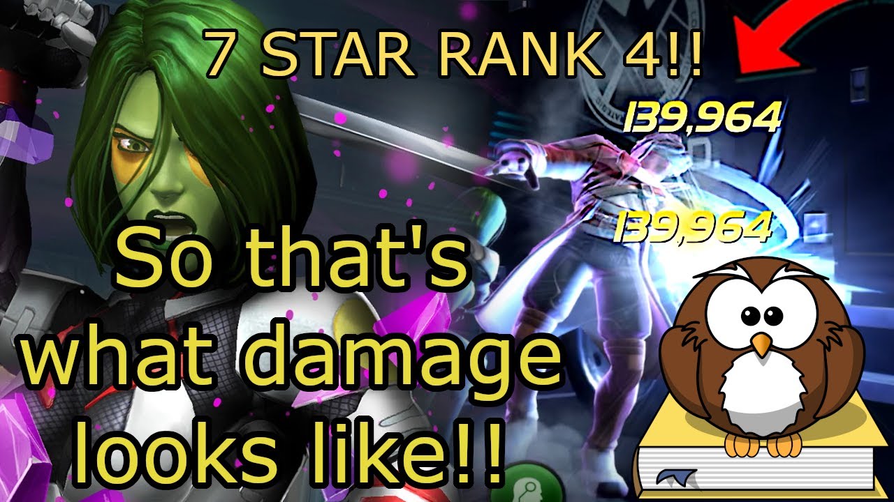 7* RANK 4 Gamora: Too much DAMAGE? Not today! - Marvel Contest of Champions