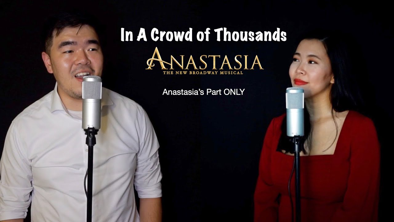 You sing Dimitri! In A Crowd of Thousands from ANASTASIA | Karaoke / Practice Track