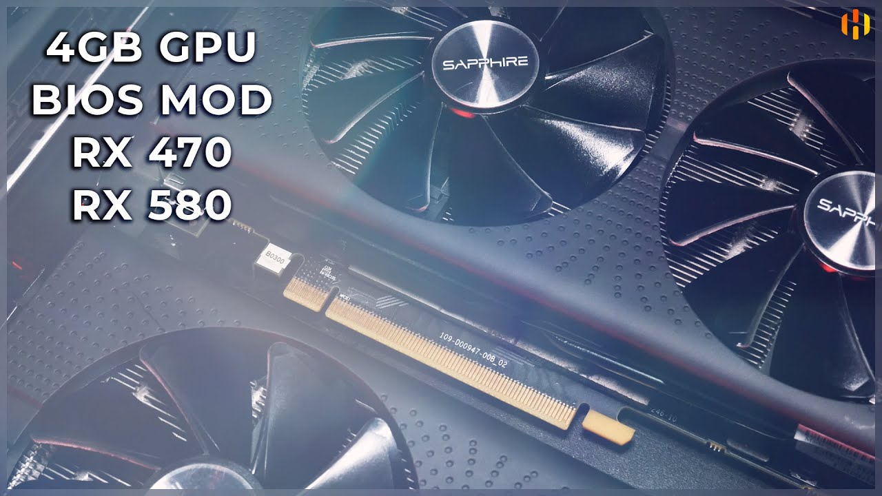 RX 470 / RX 580 Bios Modding in HiveOS for more Ethereum Hashrate | ETHash Polaris 4GB gpu mining