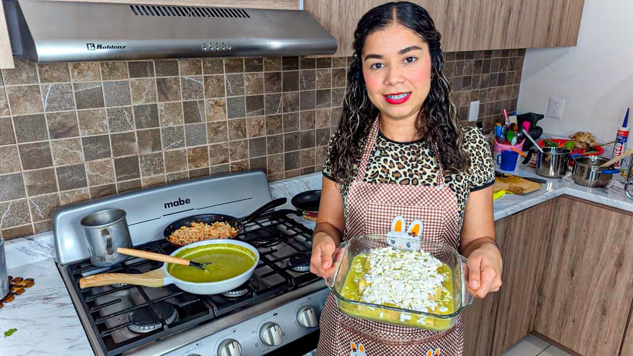 Así se preparan las Enchiladas Suizas | Recibí un regalo muy especial para mí nueva Cocina