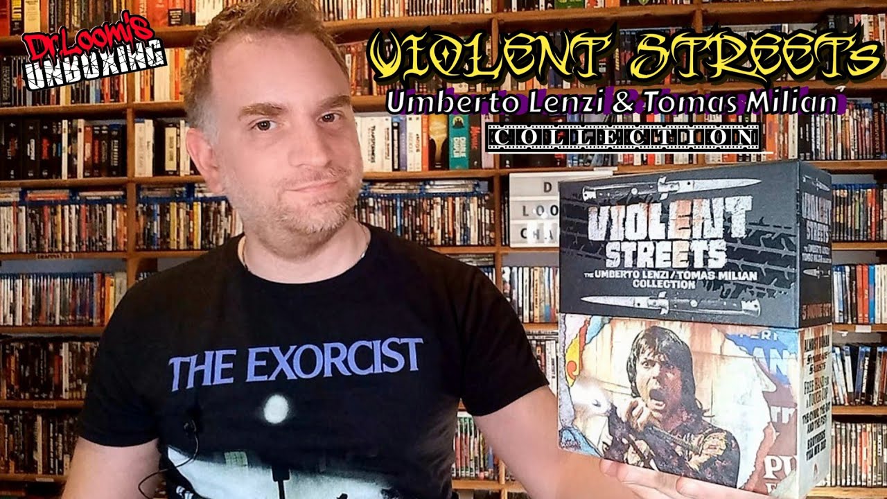 VIOLENT STREETS - Tomas Milian & Umberto Lenzi Collection [con Audio Italiano🇮🇹] 8 dischi Blu-ray