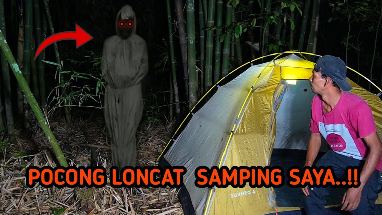 HOROR‼️ POCONG DATANG TENGAH MALAM PENUH BEL4TUNG BERJATUHAN
