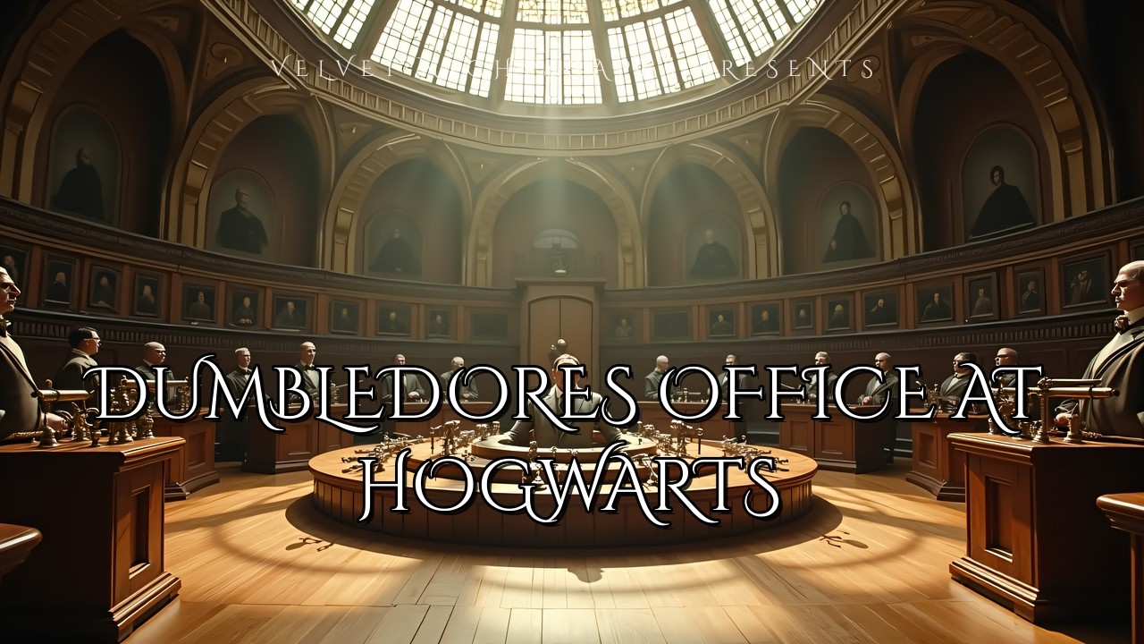 Harry Potter | Dumbledore's Office at Hogwarts | Deep Focus | Hogwarts Ambience & ASMR