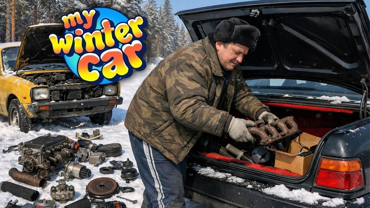 M-AM PUS PE TREABA! My Winter Car Ep.3