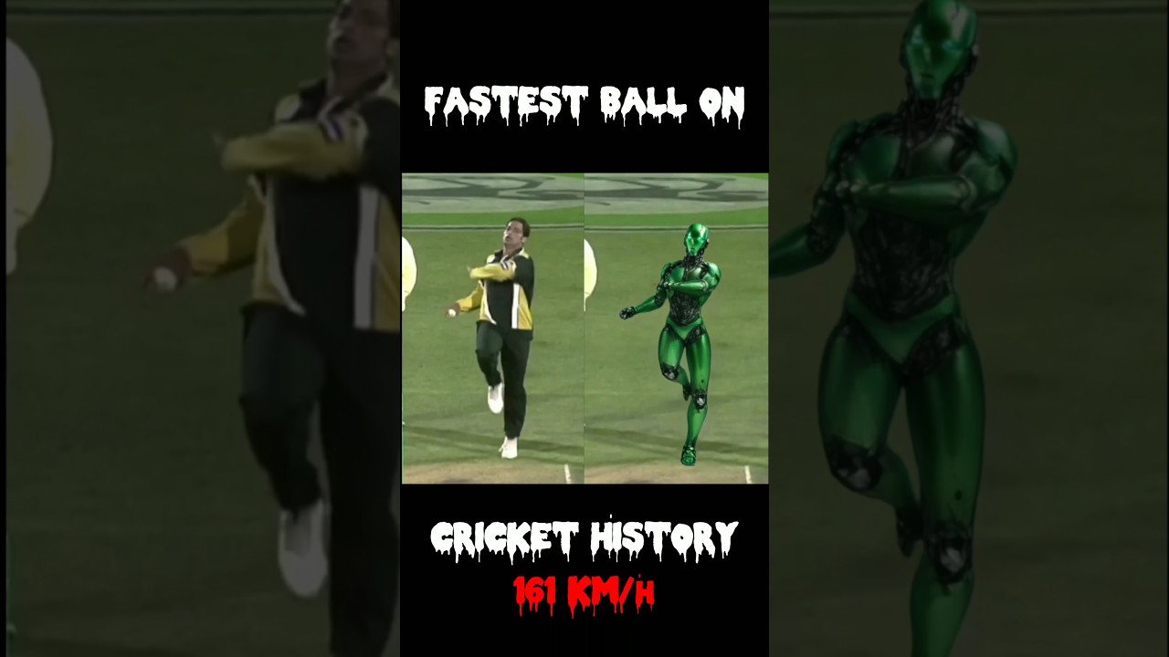 IPL top Fastest Ball shoaib akhtar world record 161.3km/h #circketshorts #circket  #t20worldcup2024