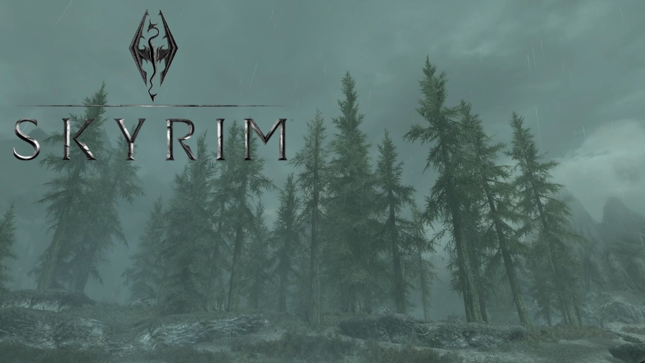 Skyrim Music & Ambience | Eastmarch | Rain | 1 Hour