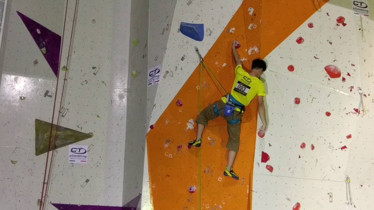 2016全國青少年運動攀登錦標賽--高中男子組決賽-林嘉翔