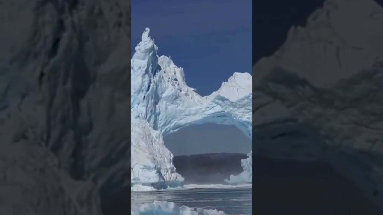 Glacier Collapse #glacier  #collapse