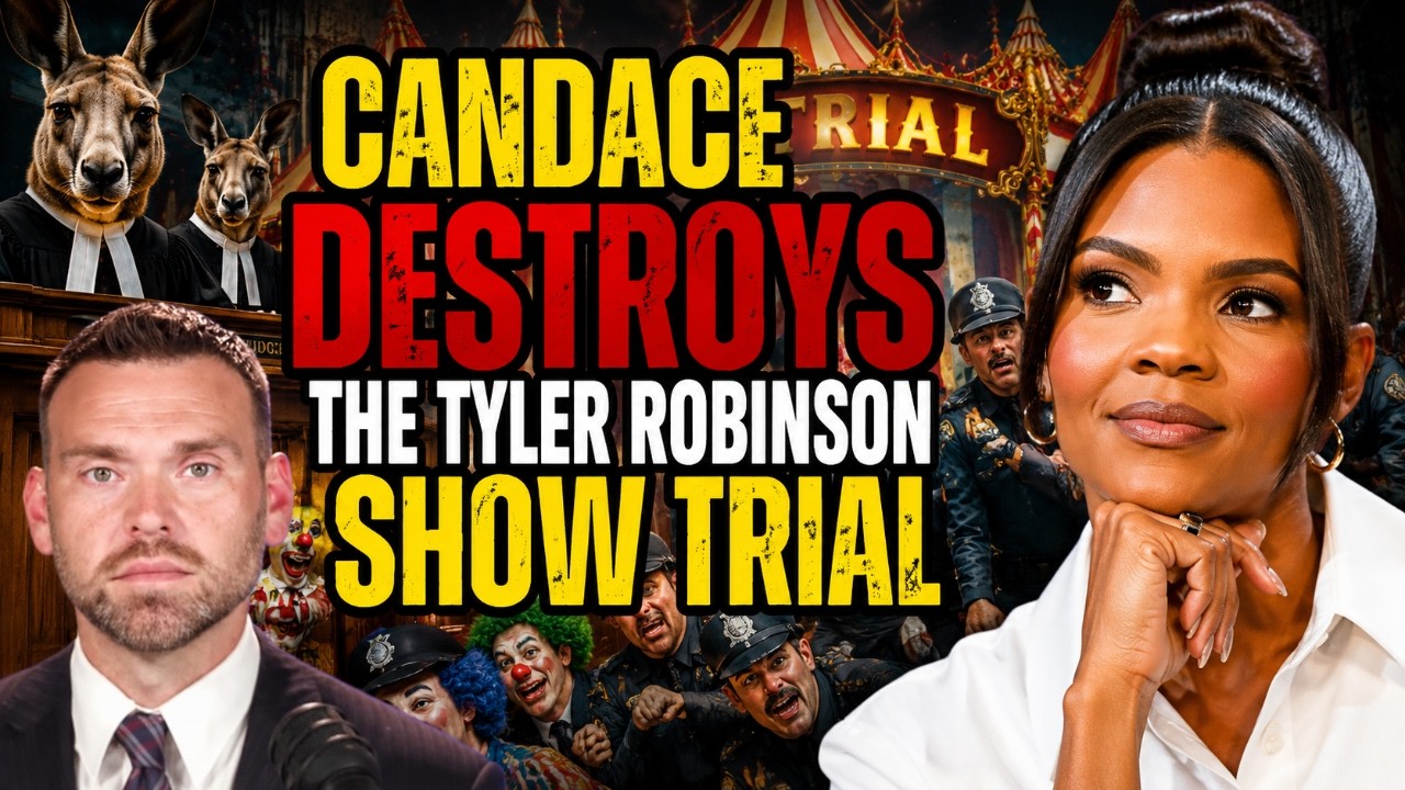 Tyler Robinson Show Trial EXPOSED by Candace Owens (Bombshell)