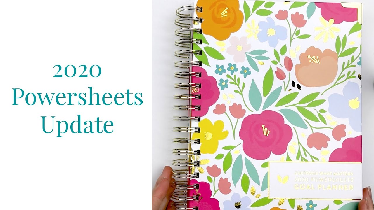 Goal Review and 2020 Powersheets Goal Setting | Kendra Bork