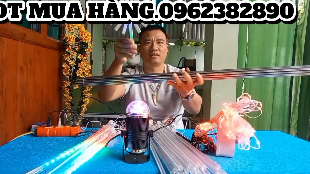 ĐÈN LED TRANG TRÍ SÁNG BẮN PHÁO HOA ĐÈN LED SAO BĂNG CỰC ĐẸP MẪU NHƯ VIDEO 