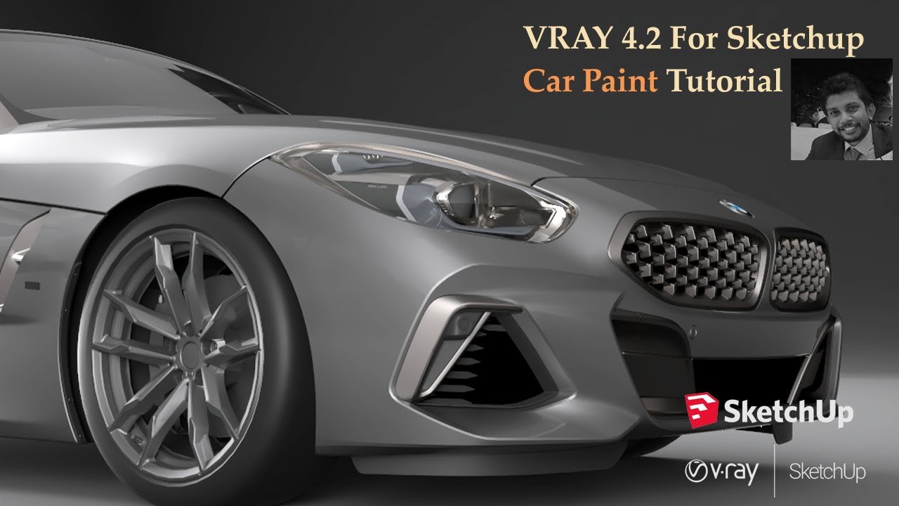 Vray Next 4.2.02 For Sketchup Car Paint Tutorial