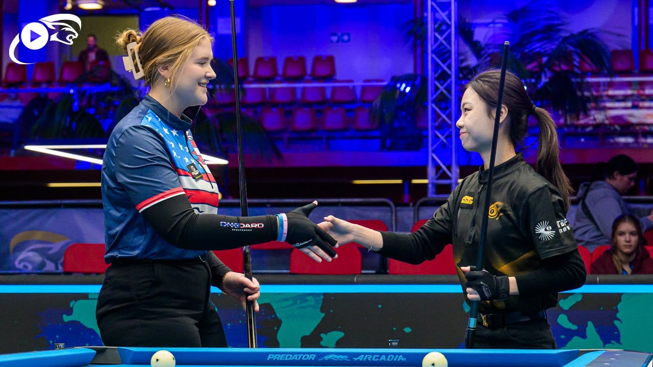 Bethany Tate vs Hong Xin Yu ▸ Predator WPA World 10-Ball Girls Championship 2023