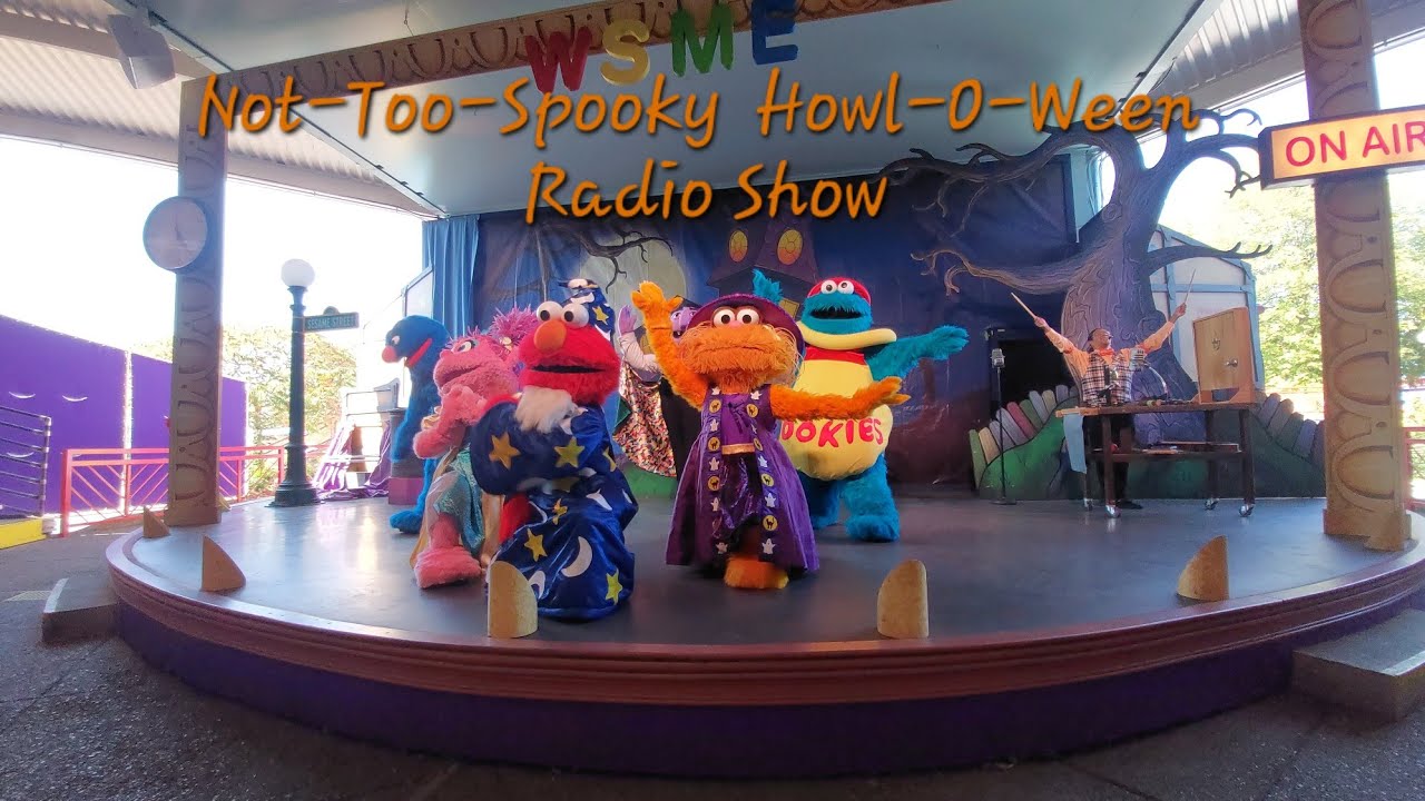 The Not-Too-Spooky Howl-O-Ween Radio Show | Sesame Street Characters | Sesame Place