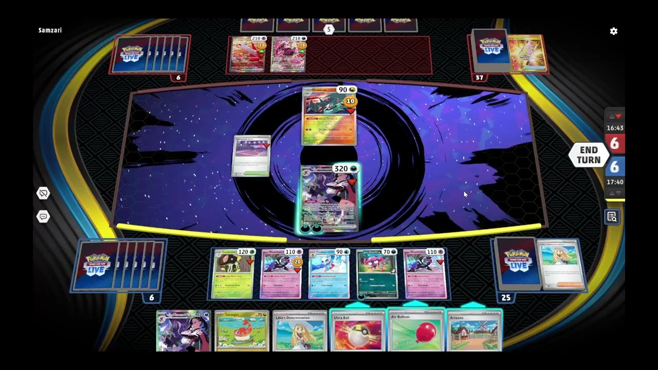 GRIMMSNARL ex en 1400–1500 Ranked 😈🔥 | 6-3 vs Meta Ascended Heroes | Pokémon TCG Live