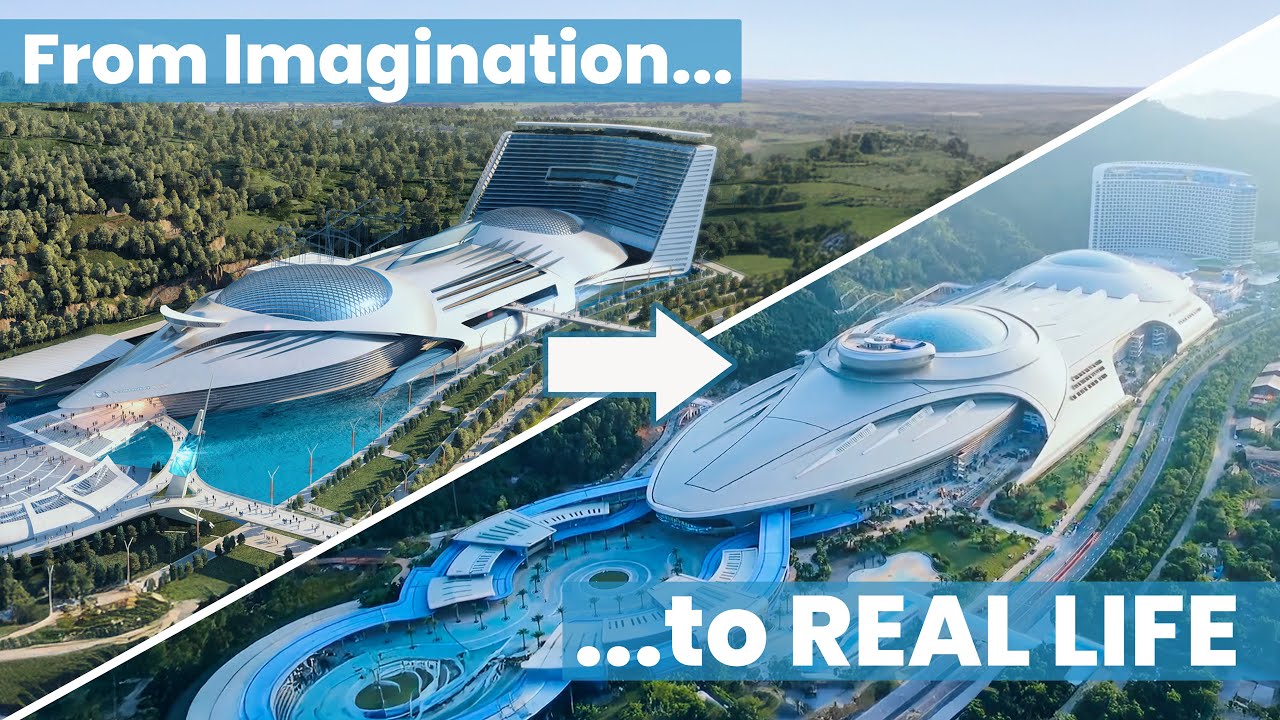 How Designers Created the Worlds Largest Indoor Theme Park