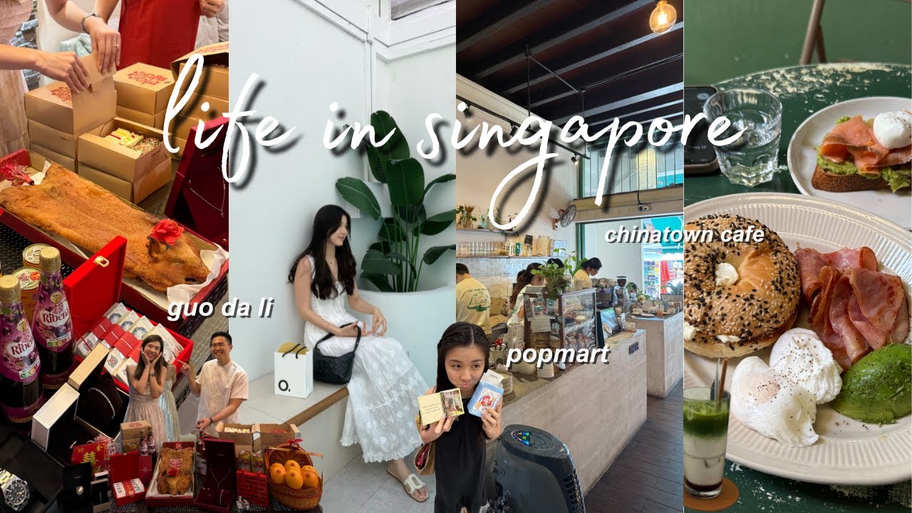 What I Really Do after my 9-6📍🇸🇬 | guo da li, popmart, The Ordinary Co Pop-up, cafe, father's day