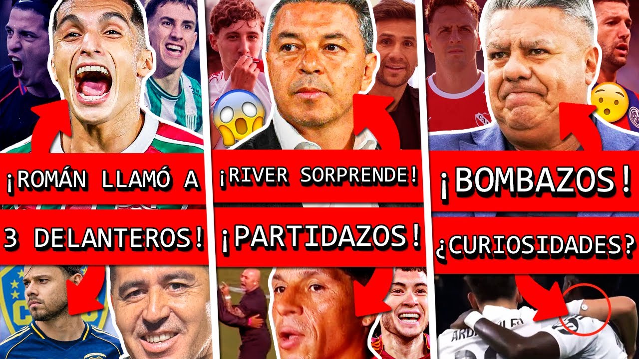 ¿BOCA negocia por estos 3 REFUERZOS?+ RIVER sorprendió por esta JOYA+ BOMBAS de MERCADO+ REAL MADRID